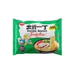 Demae Ramen - Tonkotsu Sertés Ízű Tésztaleves, 100gr (Nissin)