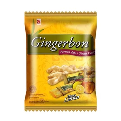 Gyömbér Cukorka Mézzel&amp;amp;Citrommal, 125g (Gingerbon)