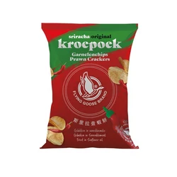 Sriracha Rák Chips, 80gr (Flying Goose)