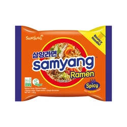Instant Ramen Leves - Enyhén Csípős Gazdag Zöldség Ízű, 120gr (SamYang)