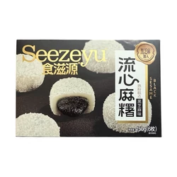 Fekete Szezámos Mochi, 150gr (Seezeyu)