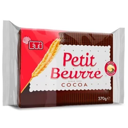 Omlós Kakaós Keksz, 370gr (Petit Buerre)