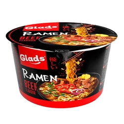 Instant Ramen Marha Ízű Szósszal, 105gr (Glads)