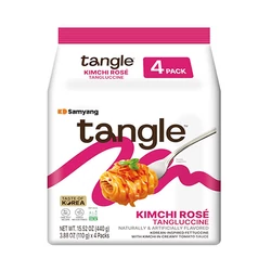 4db Instant Tészta Kimchivel Krémes Ízű Paradicsomszószban, 440g (Samyang Tangle)