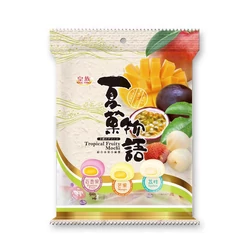 Trópusi Gyümölcsös Mini Mochi Válogatás, 120gr (Royal Family)