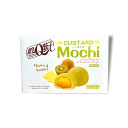 Kivi Pudingos Mochi, 168gr (Q Brand)