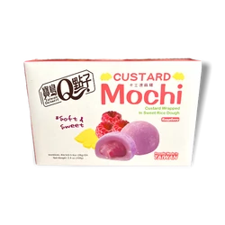 Málna Pudingos Mochi, 168gr (Q Brand)