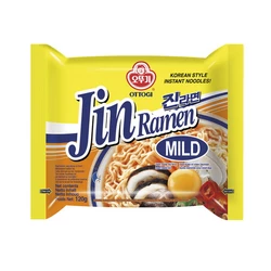 Jin Ramen - Enyhén Csípős Tésztaleves, 120gr (Ottogi)