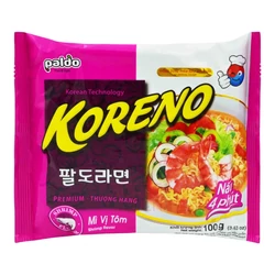 Garnélarák Ízű Ramen, 100g (Paldo Koreno)