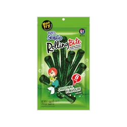 Ropogós Alga Tekercs Snack - Eredeti Ízű, 28gr (Seleco)