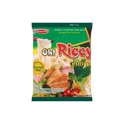 Pho Bo Rizstészta Leves Marha Ízesítéssel, 63gr (Oh! Ricey)