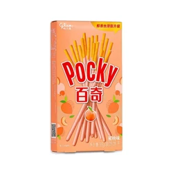 Pocky Őszibarack Ízű Ropi, 55gr (Glico)
