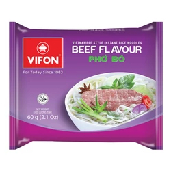 Pho Bo Rizstészta Leves Marha Ízesítéssel, 60gr (Vifon)