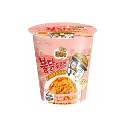 Buldak Csirke Rosé - Bacon és Sonka Ízesítésű Ramen Pohárban, 80gr (SamYang)