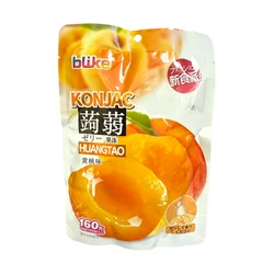 Sárgabarack Ízű Konjac Zselé, 160gr (Jin Defu)