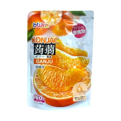 Mandarin Ízű Konjac Zselé, 100gr (Jin Defu)