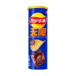 Szójaszószban Párolt Sertéshús Ízű Chips, 90gr (Lay's)