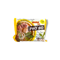 Instant Pho Bo Rizstészta Leves Marhahús Ízesítéssel, 55gr (Mama)