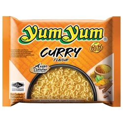 Instant Tészta Curry Ízesítéssel, 60gr (Yum Yum)