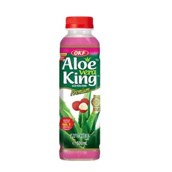 Aloe Vera Ital Licsi Ízű, 500ml (OKF)