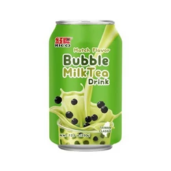 Bubble Matcha Ízű Tejes Tea, 350ml (Rico)