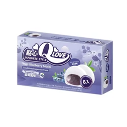 Vad Áfonya Mini Mochi, 80gr (QLove)