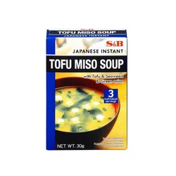 Instant Tofu Miso Leves, 30gr (S&amp;amp;B)