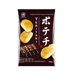 Teriyaki Ízesítésű Burgonya Chips, 100gr (Koikeya)