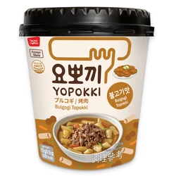 Instant Bulgogi Ízű Yopokki Pohárban, 118gr (Young Poong)
