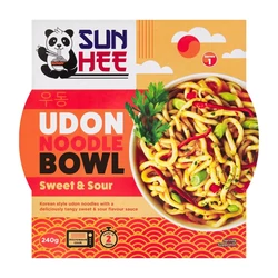 Udon Tésztatál - Édes és Savanyú Készétel, 240gr (Sun Hee)