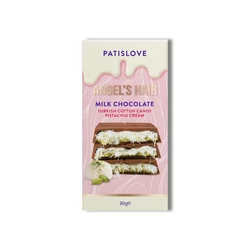 Angel Hair Dubai Tejcsokoládéval, 90gr (Patislove)