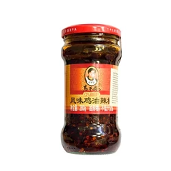 Csirkeízű Chiliolaj, 280g (Lao Gan Ma)
