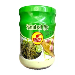 Sambal Ijo Zöld Chiliszósz, 190gr (Finna Uleg)