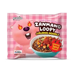 Zanmang Loopy Jjajang Instant Tészta (Csípős), 110g (Paldo)