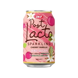 Cukormentes Szénsavas Cseresznye Vanília Ízű Ital, 350ml (OKF)