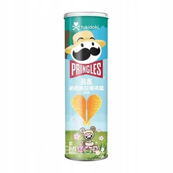Uborka és Tengeri Só Ízű Burgonya Chips, 110gr (Pringles)