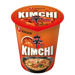 Kimchi Ízesítésű Instant Tészta Poharas, 75gr (Nongshim)
