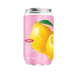Szénsavas Rózsaszín Limonádé Ízű Ital, 350ml (OKF)