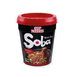 Cup Noodles Soba - Chili, 90gr (Nissin)