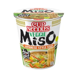 Cup Noodles Zöldséges Miso Ízű Tésztaleves, 67gr (Nissin)