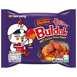 Buldak Koreai Sült Csirke Ízesítésű Tészta, 140gr (SamYang)