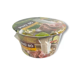 Instant Pho Bo Leves Rizstészta Marhahússal, 65gr (Mama)