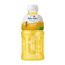 Ananász Ízű Üdítőital Kókusz Darabokkal, 320ml (Mogu Mogu)