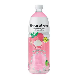 Licsi Ízű Üdítőital Kókusz Darabokkal, 1l (Mogu Mogu)