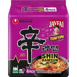 5 db Shin Ramyun Jay Fai Tom Yum Instant Tészta, 123gr (Nongshim)