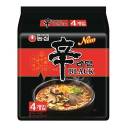 4 db Shin Ramyun Black Instant Tészta, 520gr (Nongshim)