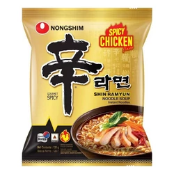 Shin Ramyun Fűszeres Csirke Instant Tészta, 120gr (Nongshim)