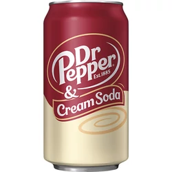 Dr Pepper Cream Soda, 355ml (Dr Pepper)