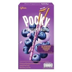 Pocky Crushed Fruits - Áfonya&amp;amp;Joghurt Ízű Ropi, 38gr (Glico)