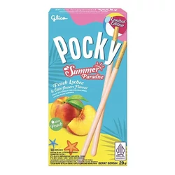 Pocky - Barack Licsi és Bodzavirág Ízű Ropi, 29gr (Glico)